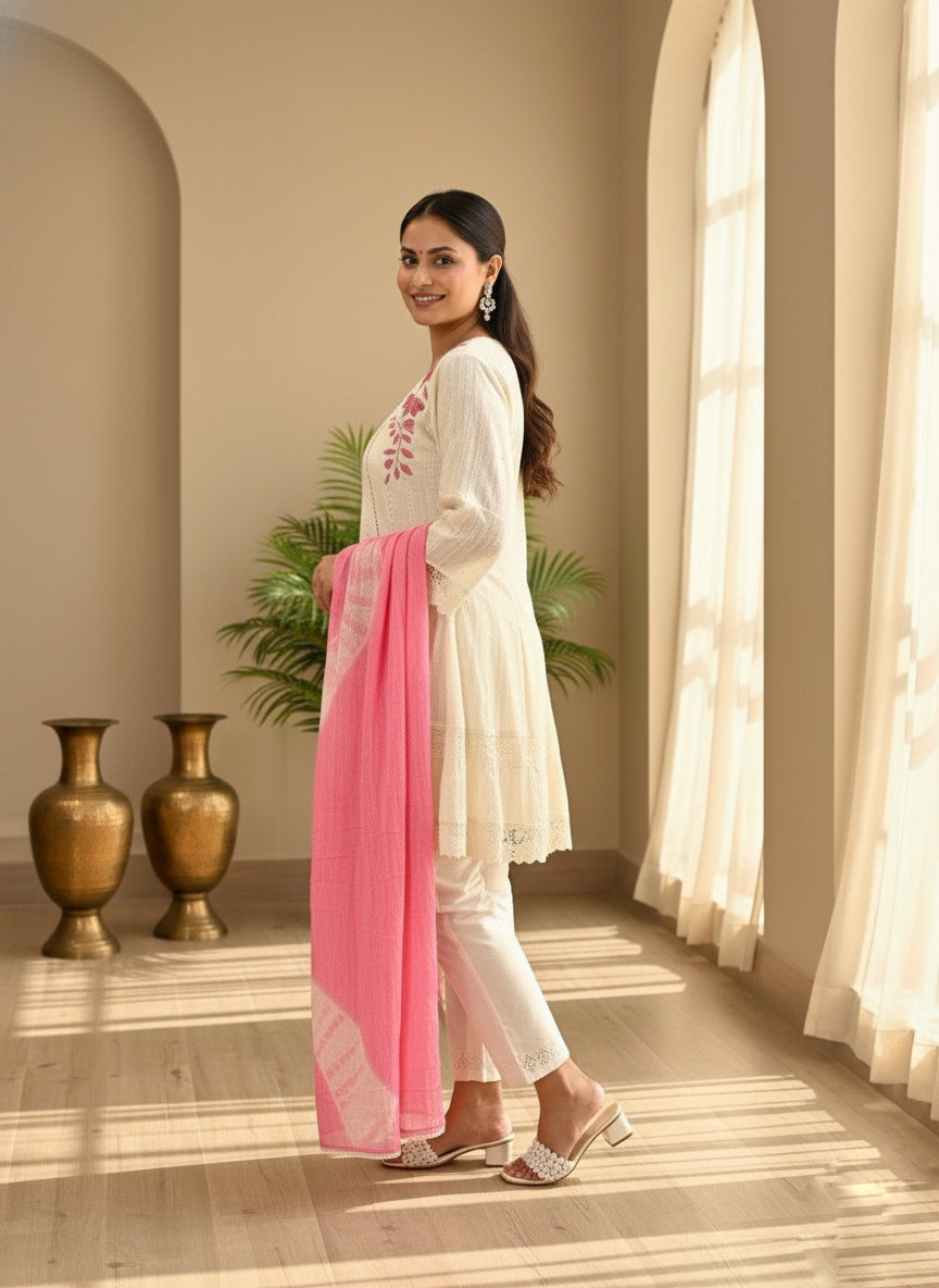 Premium Cotton Suit