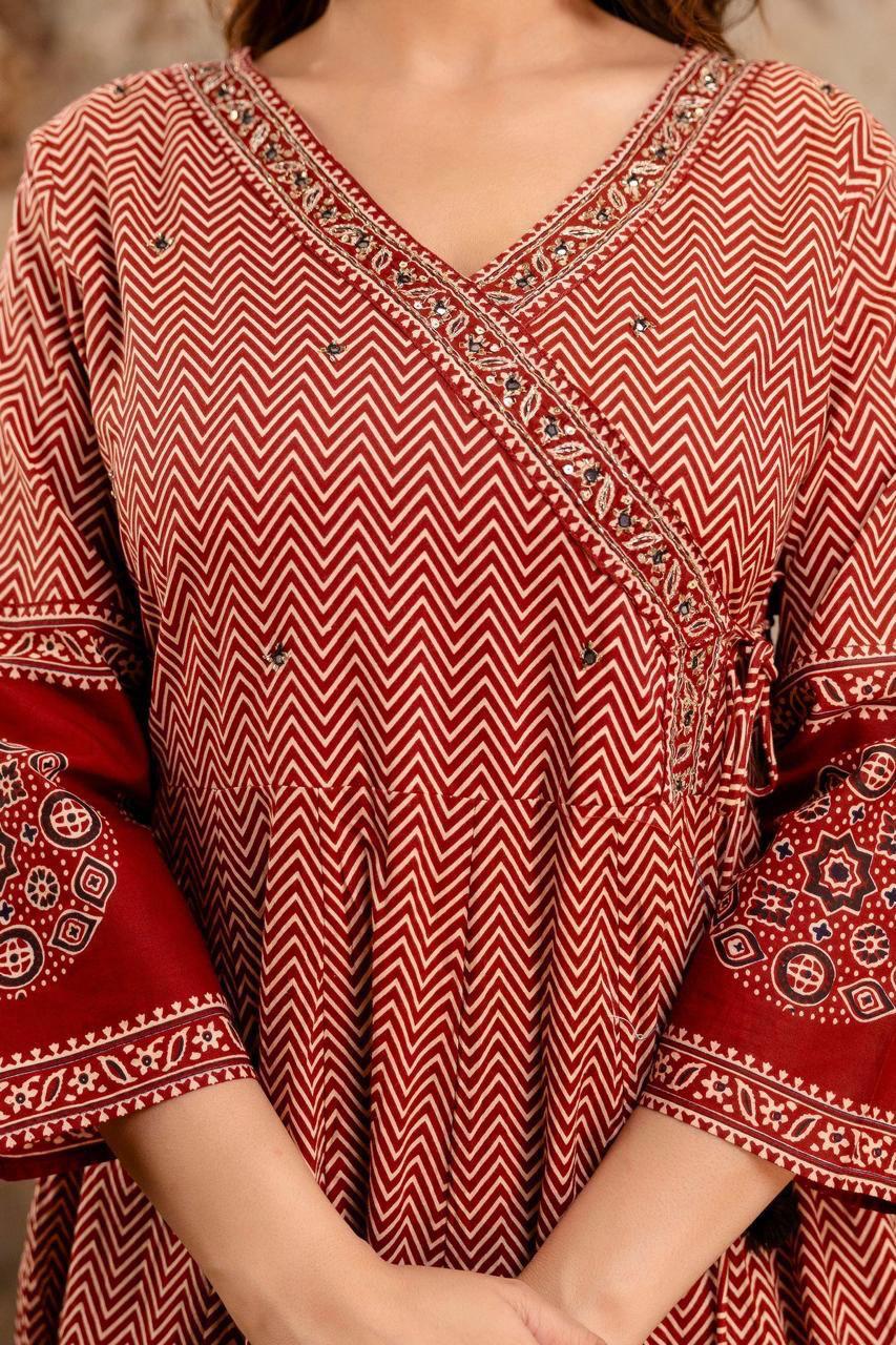 Amayra Premium Cotton kurta set for women with dupatta