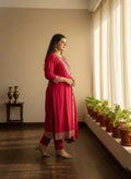 Soft Chinon Silk Suit For Women
