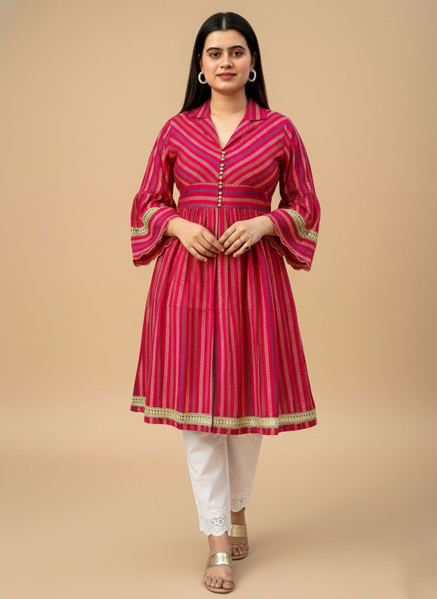 RAYON SILK DRESS