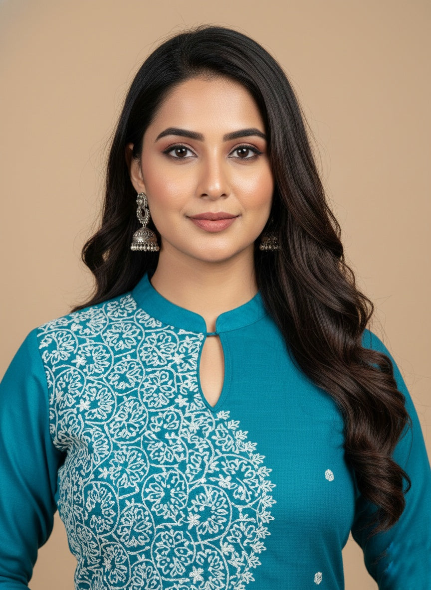Cotton Kurta Set