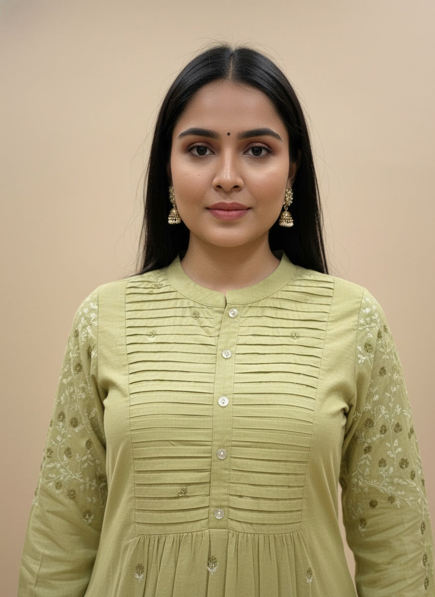 Premium cotton suit