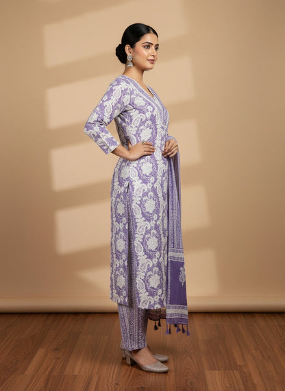 Cotton Kurta Set