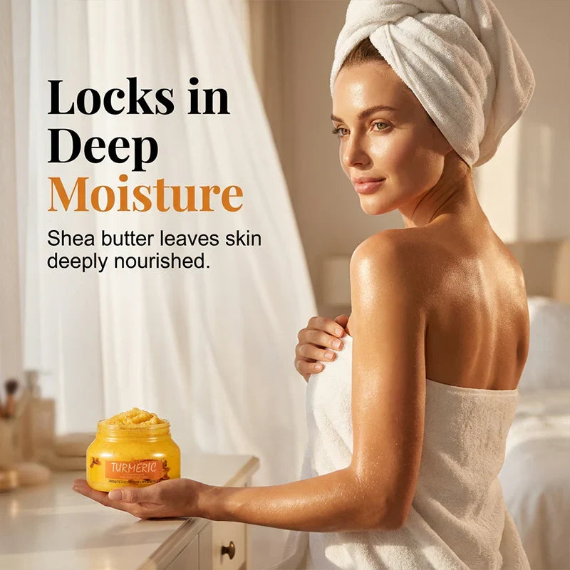 (Pack Of 2) Exfoliating Turmeric Body Scrub