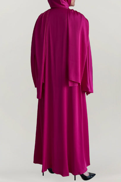 Barbie fuchsia Abaya