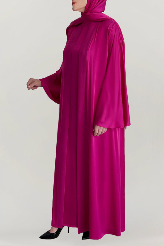 Barbie fuchsia Abaya