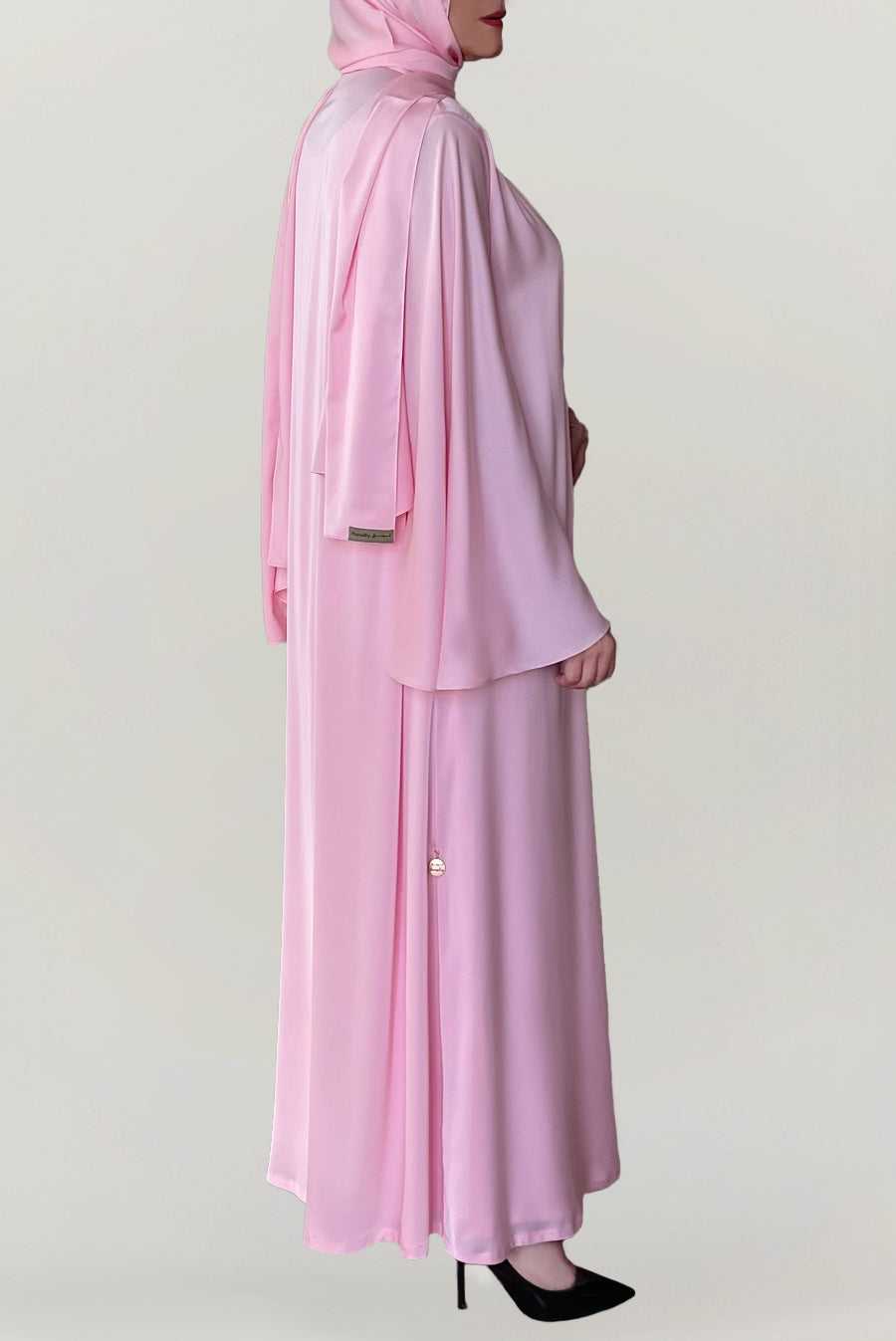 Barbie pink Abaya