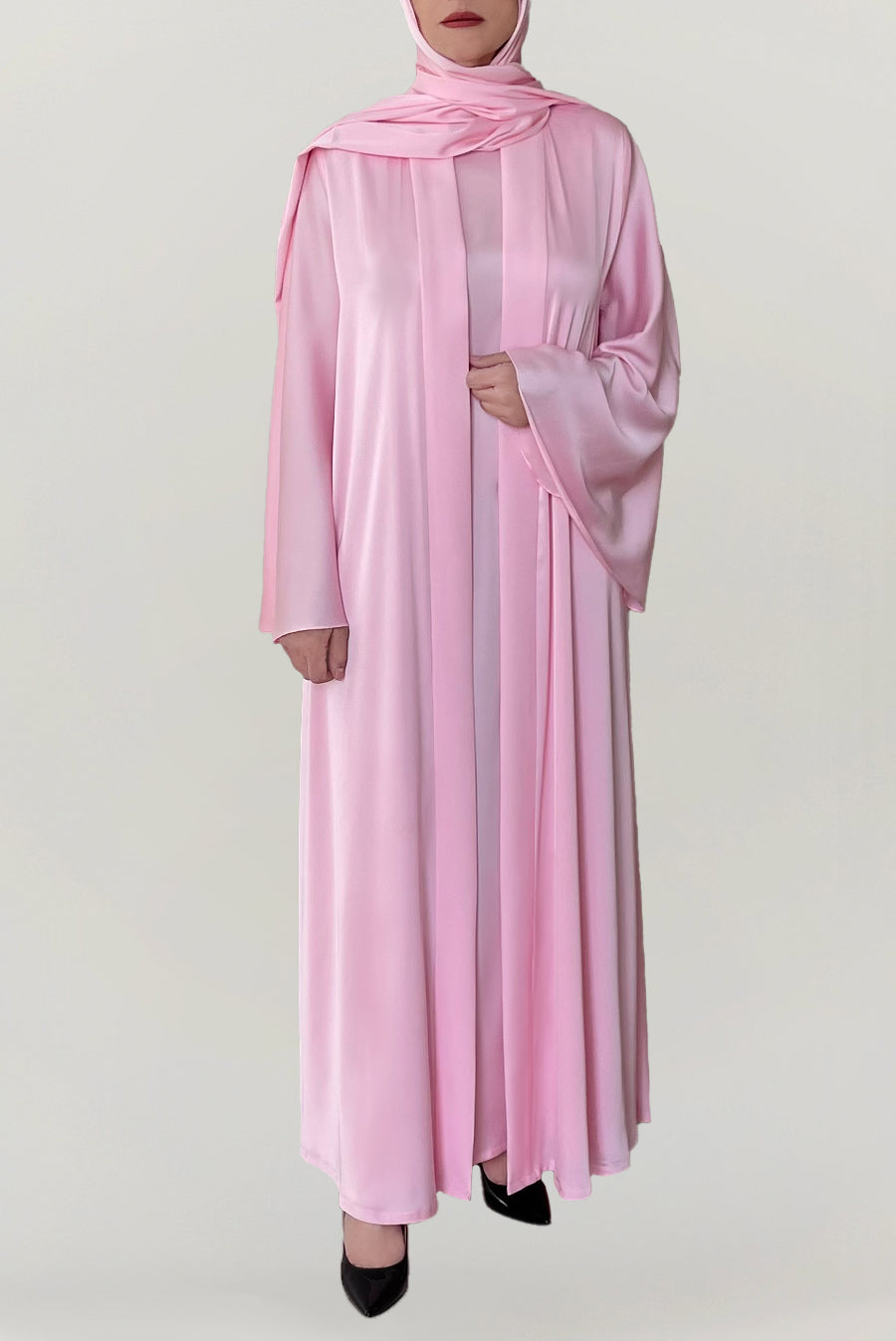 Barbie pink Abaya